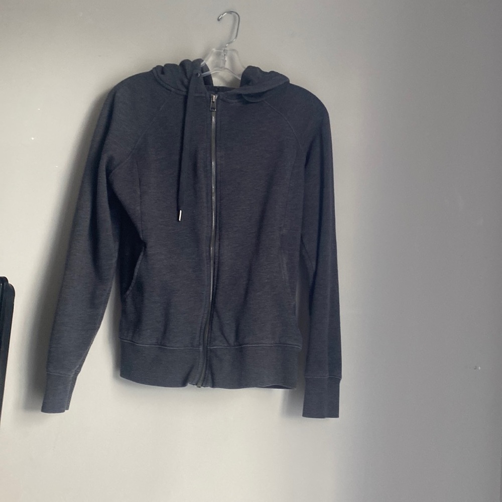 Dark Grey Size Small Costco Zip-Up Sweater